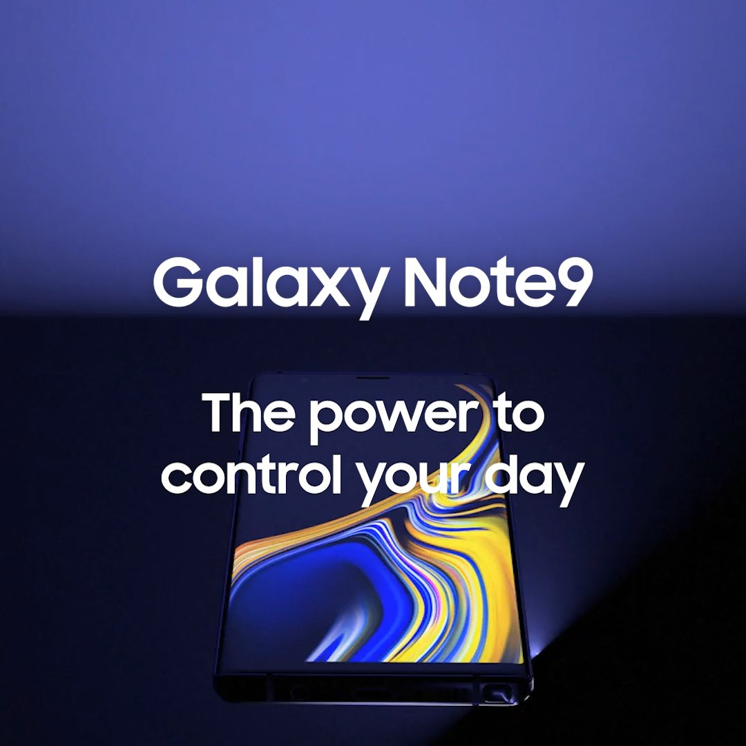We’ve packed more than power into the #GalaxyNote9. Here’s how it can enhance your every day.
Learn more: http://smsng.co/N9_st