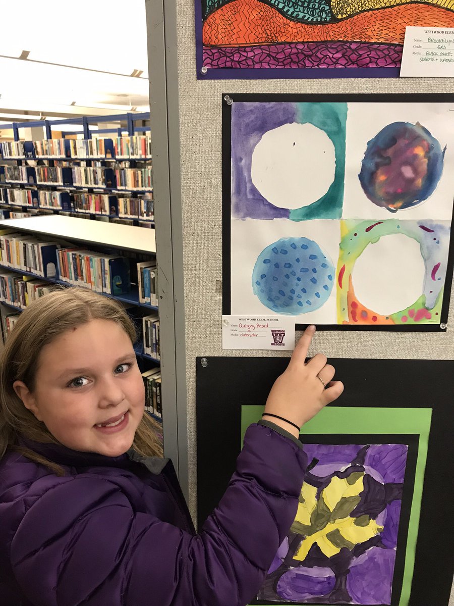 waggishwondrart's tweet photo. A few more of our awesome Westwood artists showing off their beautiful artwork at the #WCUSD200 Winter Art Show! 🎨🖼 @RyanHart2013 https://t.co/alSvNk3q4t
