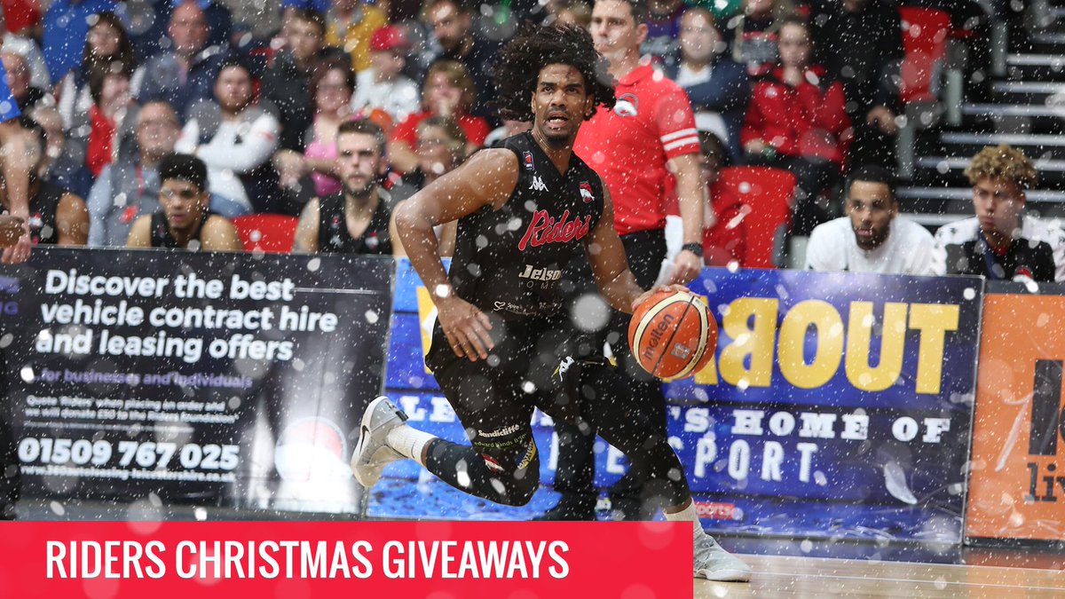 RidersBball's tweet image. 🎄🎁 Riders Christmas giveaways continue! 🎉

Retweet for a chance to win a pair of tickets to Friday’s @BBLofficial home action at @LeicesterArena! 🏀

Tickets: eventbrite.com/e/leicester-ri…

#NewGround #BritishBasketball