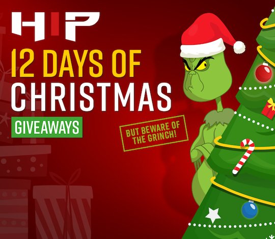 It's Day 2 of our #HIP12DaysofChristmas giveaway - simply RT this post before 3pm to be in with a chance of winning! Will you win a prize from <a href="/PolypipeTrade/">Polypipe Building Products</a> or will the Grinch steal it?