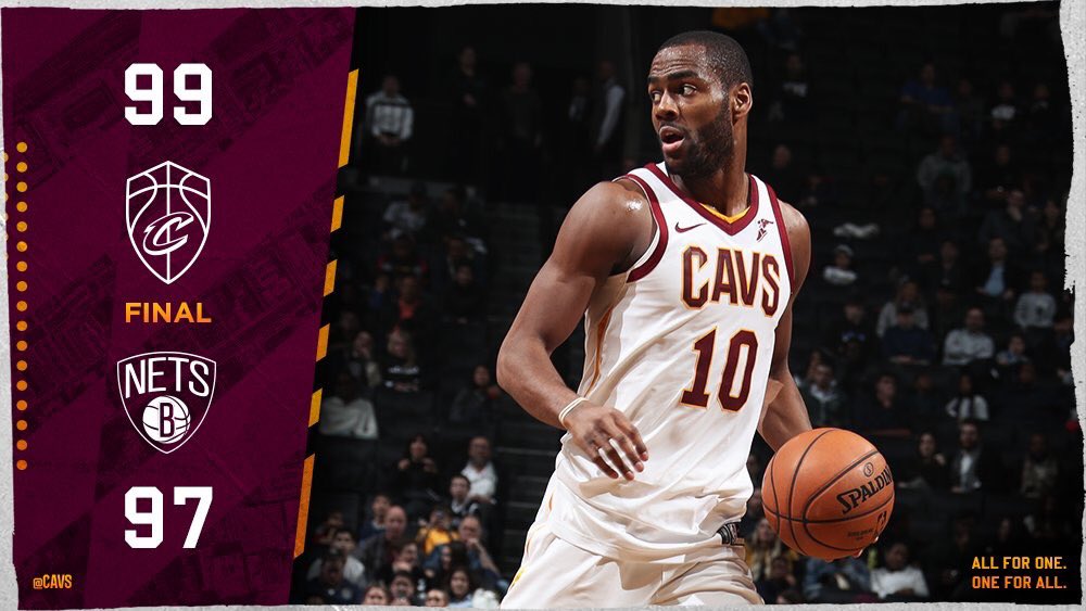 OFFICIEL🚨

Victoire des Cleveland Cavaliers face aux Brooklyn Nets 99-97 ! 

Compte FR des Nets : <a href="/BrooklynNets_Fr/">Brooklyn Nets France</a> 

#BeTheFight⁠ ⁠⁠ #WeGoHard #CavsNets