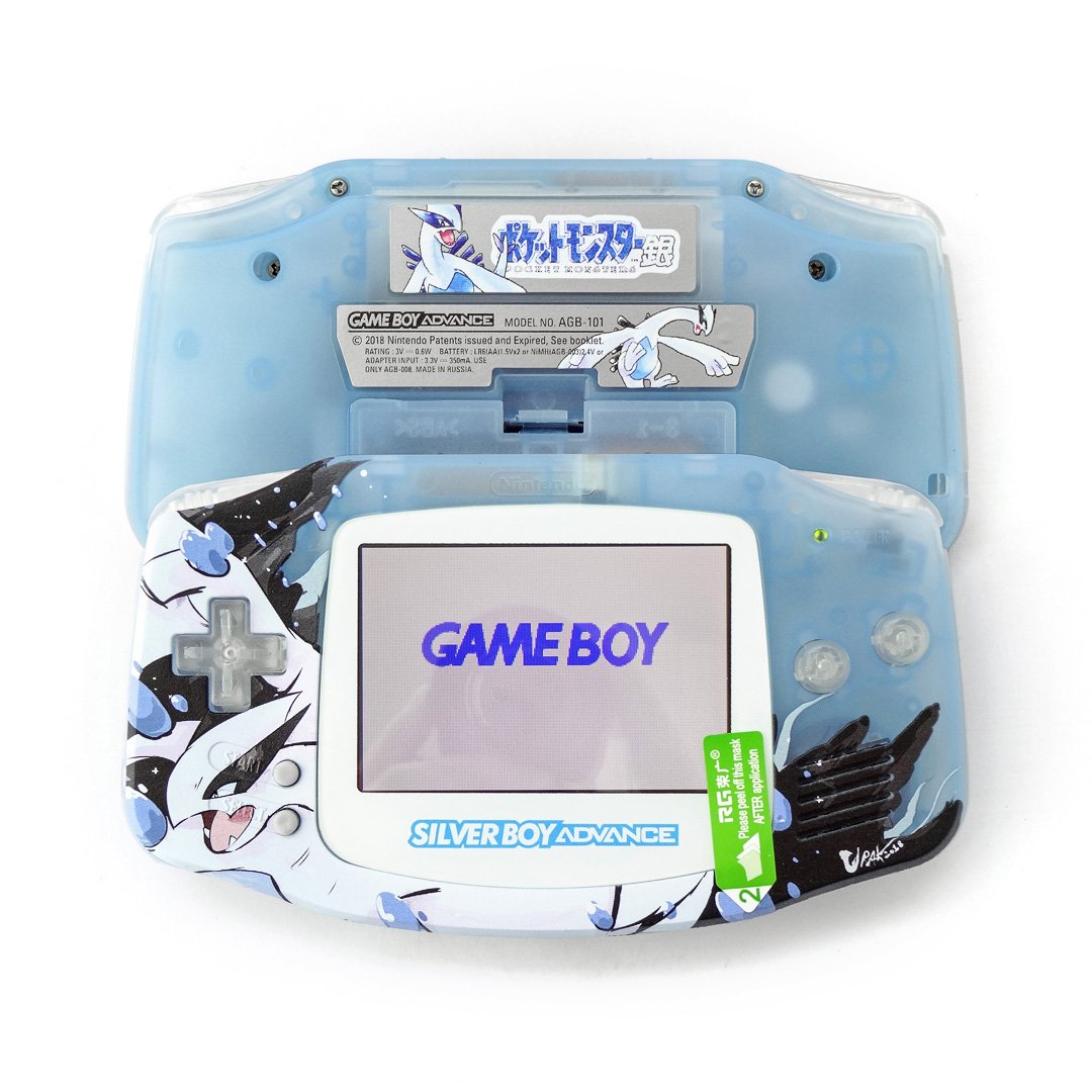 Game Boy Advance Shell Sticker, UV Printed