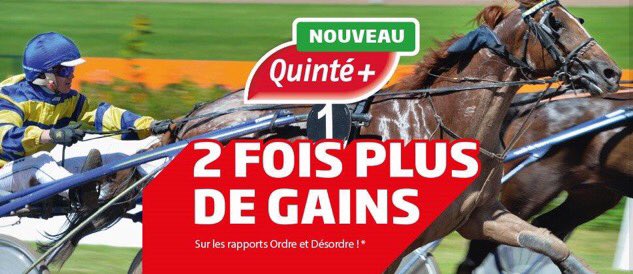 pmu's tweet photo. [Live Conférence #NouveauQuinté] la formule du #NouveauQuinté valorise la sagacité des parieurs : les rapports Ordre et Désordre sont doublés. A découvrir dès le 10 janvier 2019 ! https://t.co/HOF9JGk0AN
