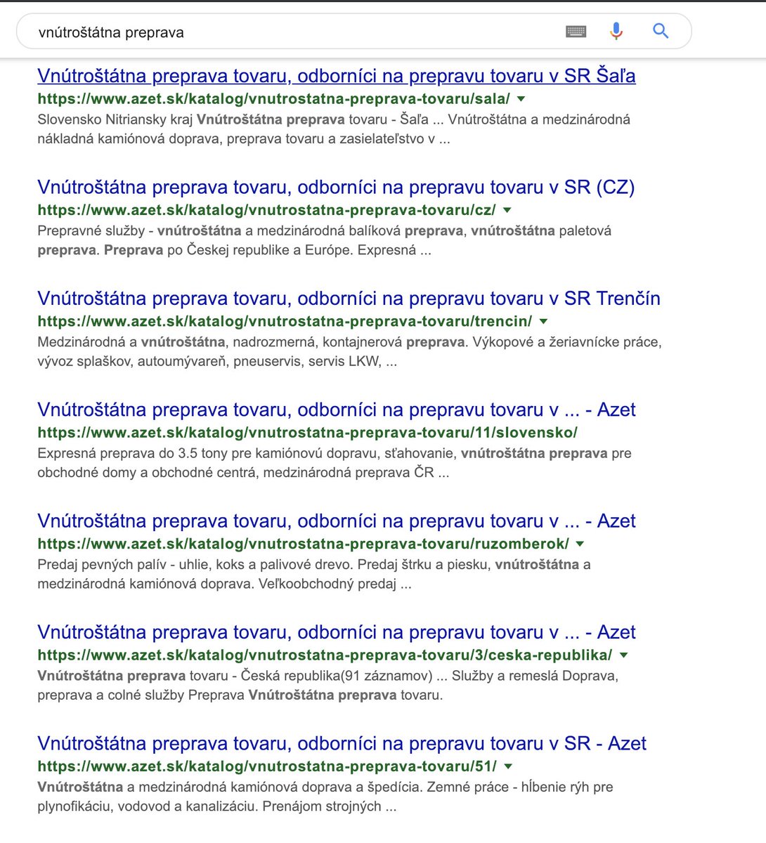 seocentrum's tweet image. Toto je zas co? Takto to pokracuje az na 19. poziciu.