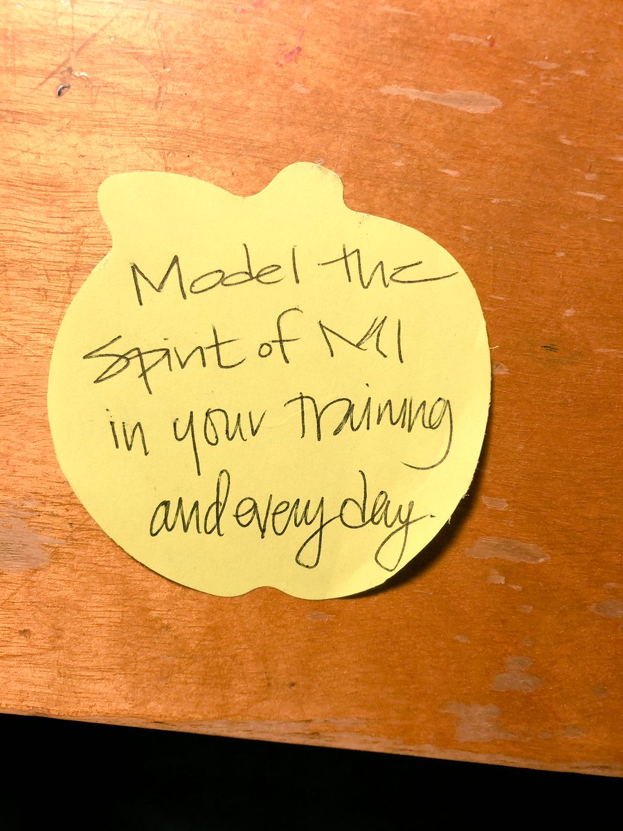 ForumPPC's tweet photo. Take-home message (literally!) from #MINTForum2018 . Thanks @l_oshman for this important reminder!
#MotivationalInterviewing https://t.co/16SsWGpOLI
