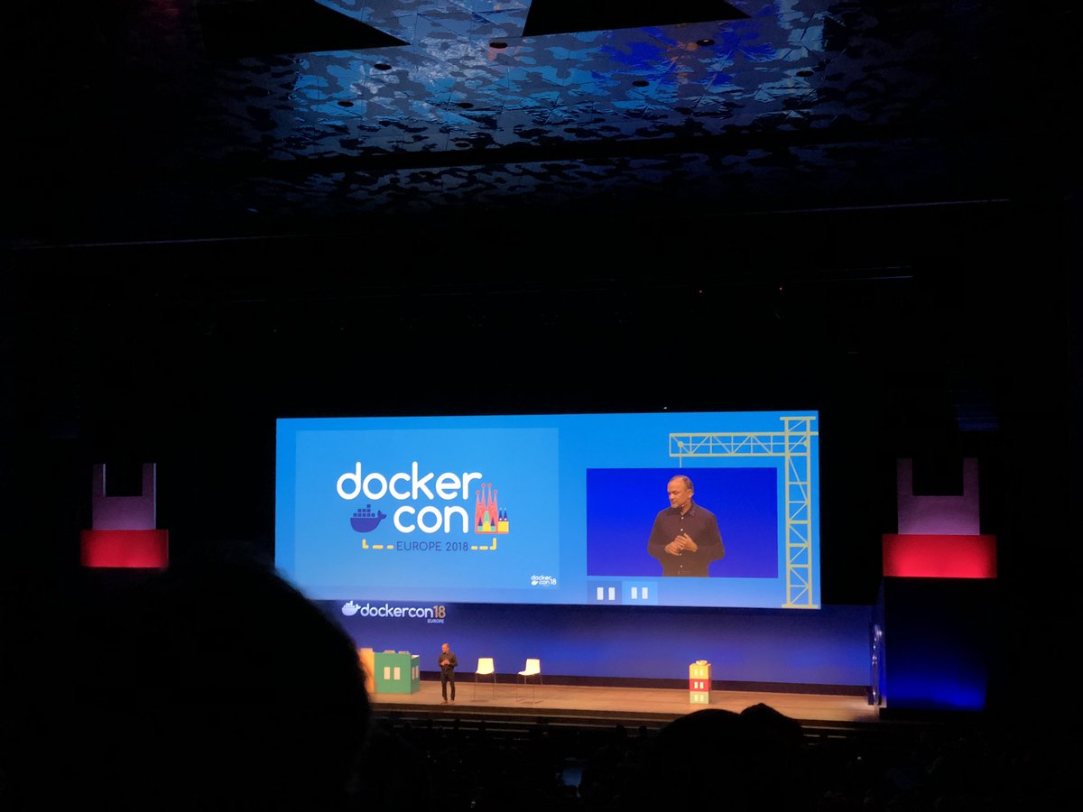 fantasy1408's tweet image. The second day of #Dockercon2018