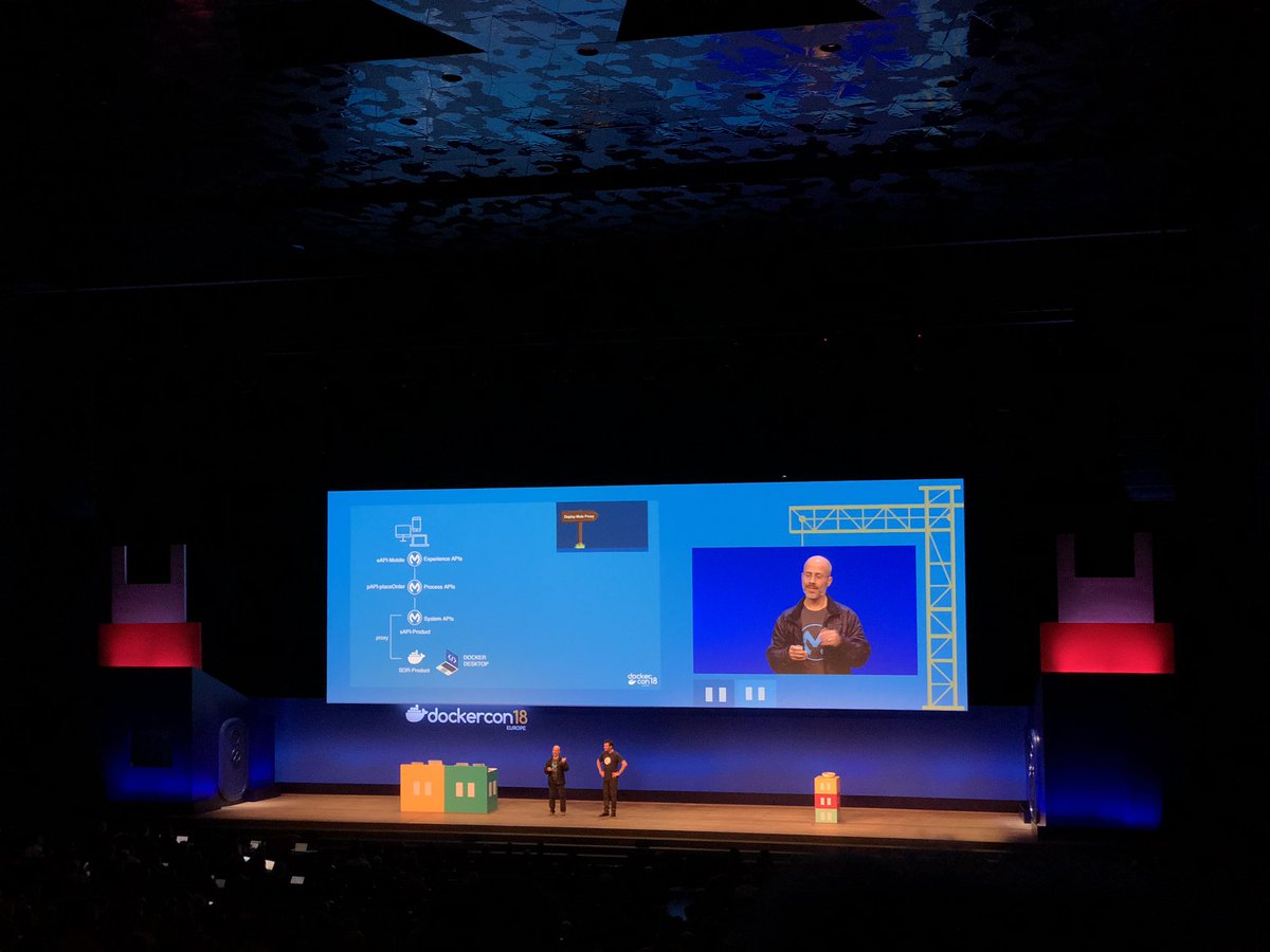 fantasy1408's tweet image. The second day of #Dockercon2018