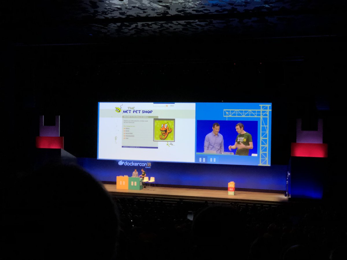 fantasy1408's tweet image. The second day of #Dockercon2018