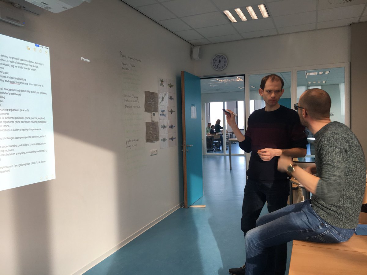 Inspirational day of collaborative work with our experienced staff on learning-related skills for our students <a href="/RiversArnhem/">Rivers International School Arnhem</a> <a href="/iborganization/">International Baccalaureate</a>