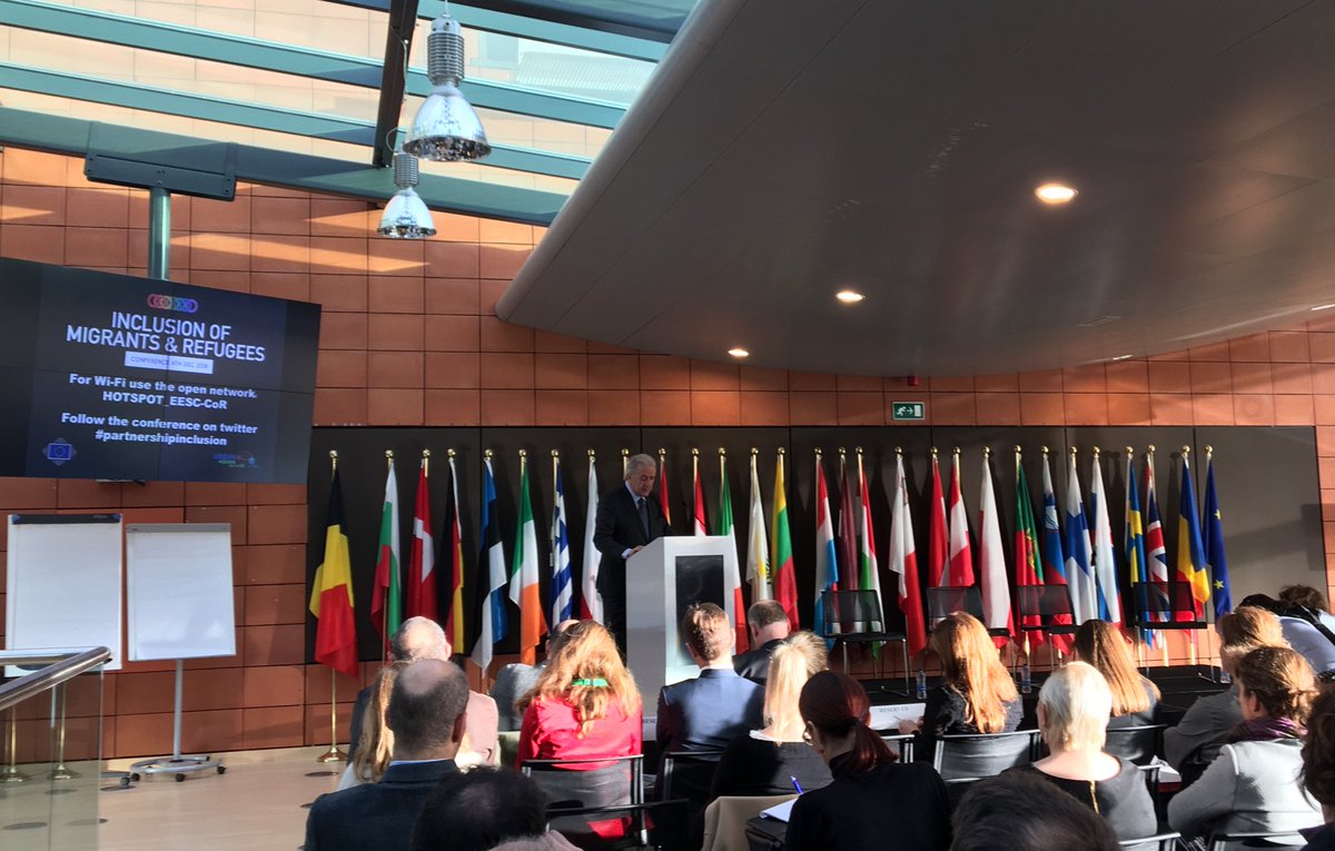 Successful integration.
<a href="/Avramopoulos/">Dimitris Avramopoulos</a> mentioning the integration of Albanians in Athens (while being the Mayor)
“They work, they study and they excel in the business market”. #PartnershipInclusion