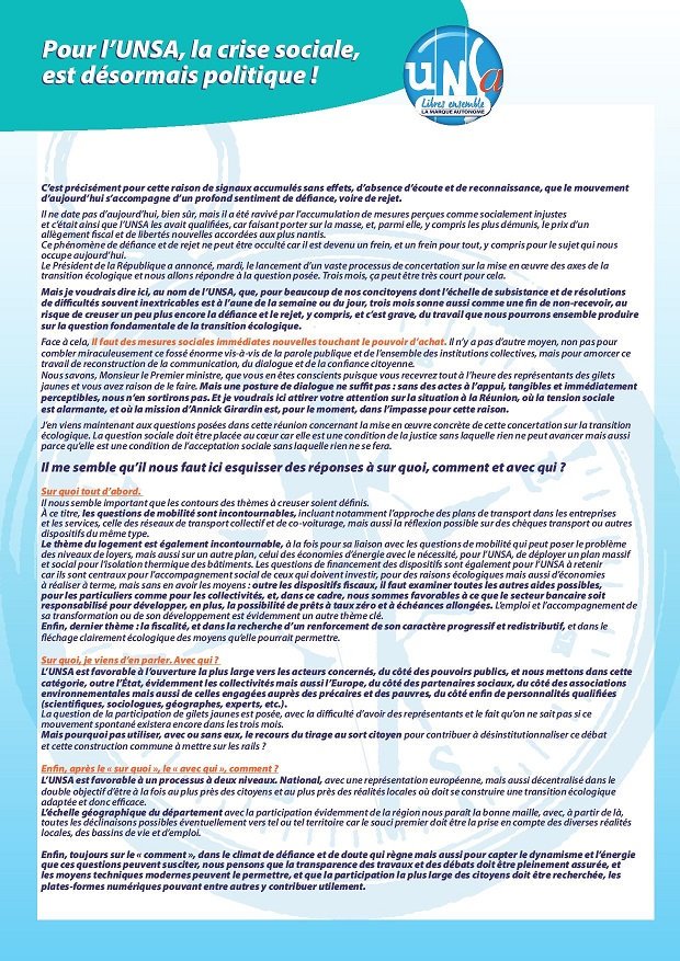 UNSA_officiel's tweet image. La contribution de l #UNSA