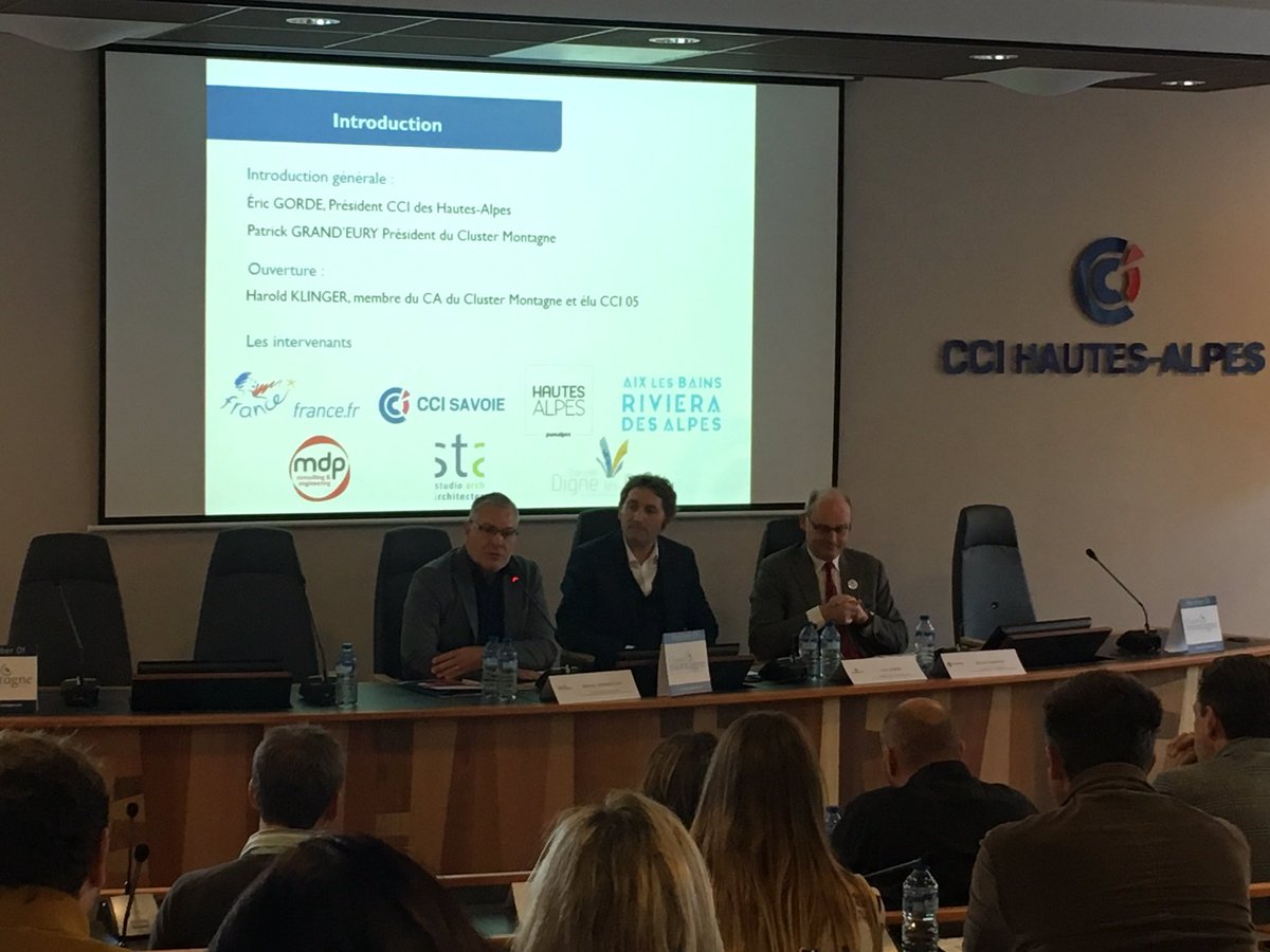 BenoitCluster's tweet image. De Paris à Gap - Rencontres Economiques du @ClusterMontagne “Le bien être en montagne : un nouvel espace à occuper” échanges entre experts des Alpes françaises @cci_05 @CCI_Savoie @agence @atout_france @aixriviera @Chamrousse1700 @mairiedigne @ConsultingByMDP