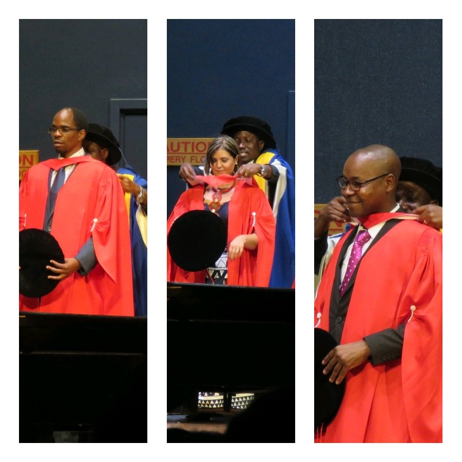 WitsDemography's tweet photo. Introducing the newest PhD @WitsDemography wits Graduates @WitsUniversity. Congratulations! Dr. Chemhaka, Dr. @SashFB, &amp; Dr. Muchiri all supervised by Prof. @CliffOdimegwu.
#DecemberGraduations @WITSNEWS
#MakeEducationFashionable #BeltSwag 
#EducationlsAthing @WitsHumanities https://t.co/eoCqXnOv9c