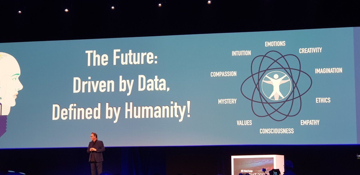 chrisbested's tweet image. Technology on its own has no ethics. Where we go from here is up to us. #DataDriven #NetAppInsight