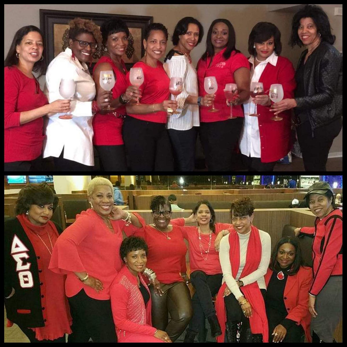 FlightAngel2003's tweet image. It's our Deltaversary! 
Toasting 35 years as Delta Girls!

#DST1913
#Unique9
#Fall83
#ZetaSigmaBirth 
#Deltaversary