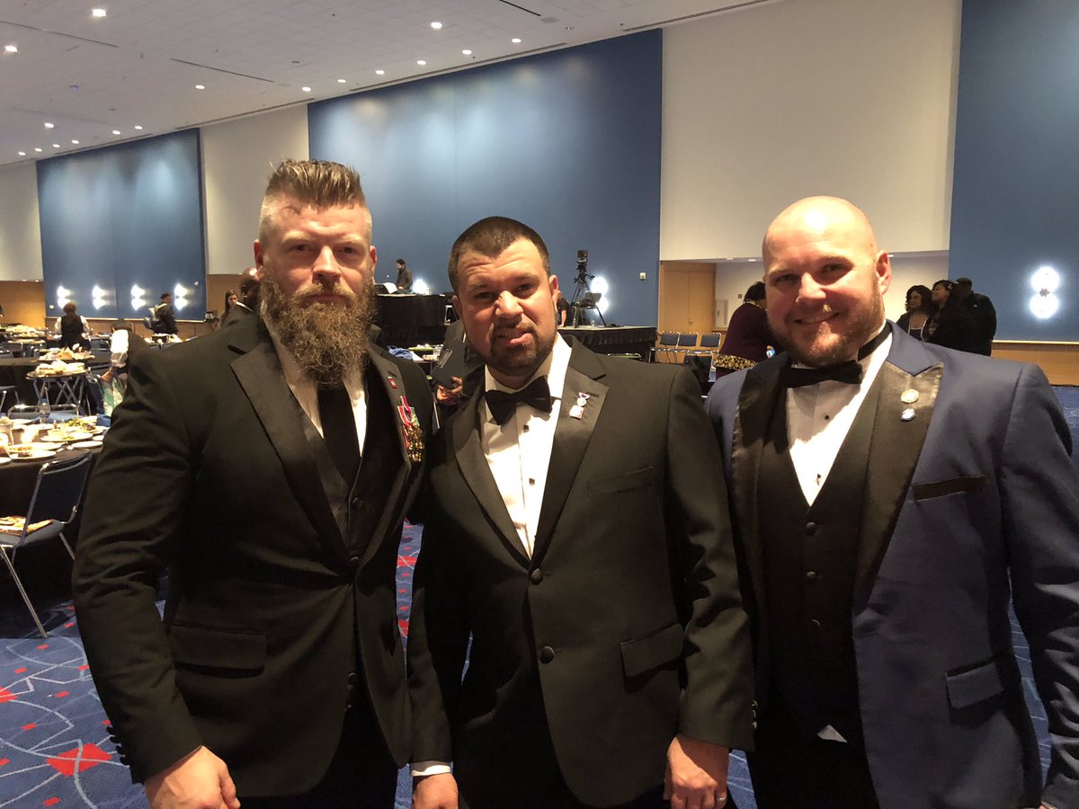 GroundsCrewGuy's tweet photo. Had a great time representing with the @IndyFund team as we awarded a ln all-terrain chair and the #DefenderoftheNation with the @CharlotteTDClub. https://t.co/o26PKYIh3n