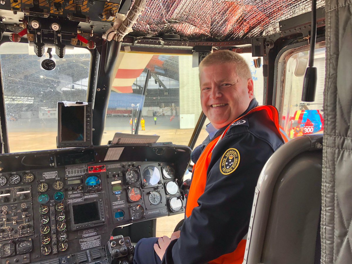 Today VICSES Chief Officer Operations Tim Wiebusch accompanied volunteers from the South West Region to attend the official launch of Victoria's largest aerial firefighting fleet. This year’s fleet will provide much needed support for the upcoming 2018-19 summer fire season.