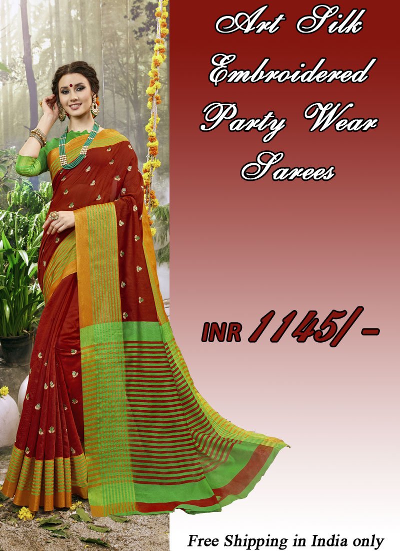 Leemboodi1's tweet photo. Free Shipping In India | COD Also Available
Only 1145 /- INR
Buy: https://t.co/0UKdeIwRz6
 Maroon Colored Art Silk Embroidered Party Wear Saree
Call / Whatsapp on +91-9904476333

#online #shopping #COD #Onlineshopping #Bigdiscount #womenswear #fashion #style #newarrival https://t.co/bCLioudSKs