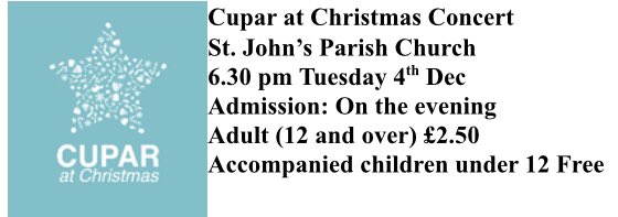 Castlehill Choir Performing tonight! 🎼 pop along and join the festive celebration with our Cupar children. <a href="/Bellbaxter_HS/">Bell Baxter High School</a> @StColumbasRCP