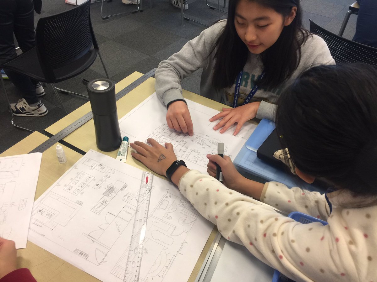 LauraJaneBrown's tweet photo. G7 students apply knowledge of ratios to prepare scale models of tiny houses using #Tinkercad to pitch to clients #learnISB #designthinking https://t.co/WsJ68vUH4f