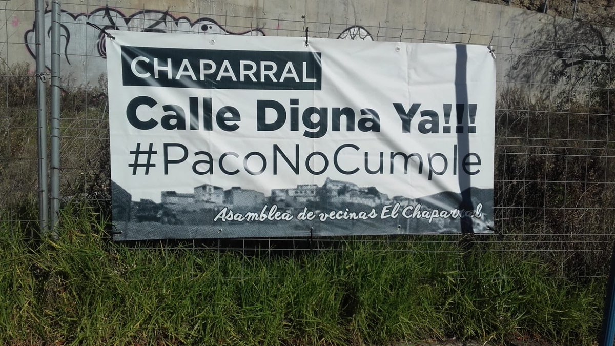 MariaDeLaTorr's tweet photo. La burocracia, la falta de interés político y los ‘Peri’, desesperan a los vecinos
Pido Voluntad Política y la urbanización legal para vecinos de zonas: #ArroyoEspaña, #MonteDorado #CarrilDelChaparral más d 30 años pagando impuestos
#PacoCumple #Málaga https://t.co/6iyKa43fIc