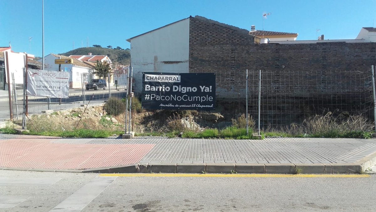 MariaDeLaTorr's tweet photo. La burocracia, la falta de interés político y los ‘Peri’, desesperan a los vecinos
Pido Voluntad Política y la urbanización legal para vecinos de zonas: #ArroyoEspaña, #MonteDorado #CarrilDelChaparral más d 30 años pagando impuestos
#PacoCumple #Málaga https://t.co/6iyKa43fIc