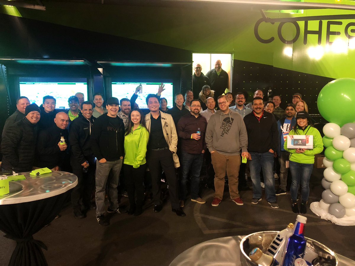 Cohesity's tweet photo. Thanks to everyone who helped make #CohesityOnWheels a reality! The fun’s just begun 😎 Coming to a city near you: https://t.co/XwEZXcaSVU https://t.co/yQTufWui1m