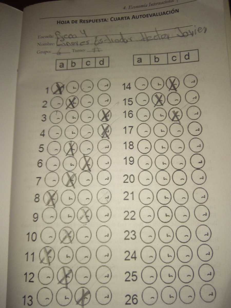 torolinares06's tweet photo. Autoevaluación economía 
Alumno: Héctor Javier Linares Estrada
6A            T/M 
Prepa #4 
#Flecha6A  
@Omato1Omar https://t.co/EHLziw63sz
