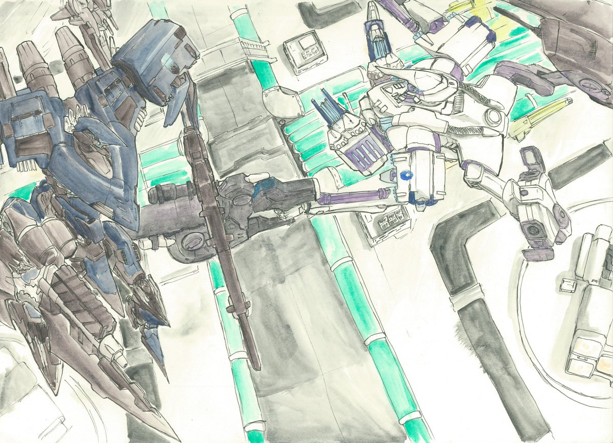 P寸 もえかす Armored Core For Answer よりステイシスとアステリズム それは あり得てはいけない情景 Acfa アーマードコア