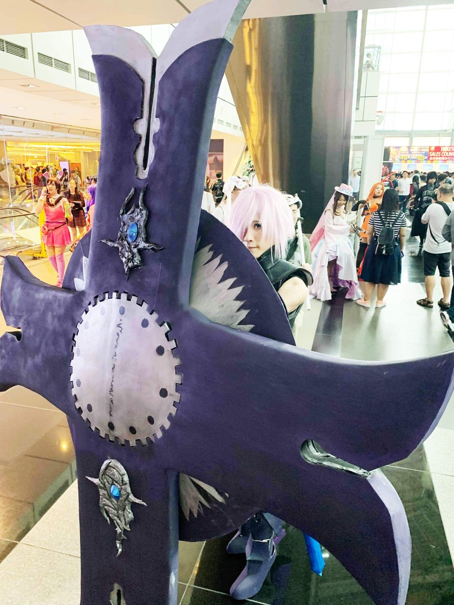 KiriYuki_VT's tweet photo. AFA day 2: Mashu Final Accession
AFA day 3: D.greyman Allen Walker!!
I enjoyed AFA so much!!!! <3 <3 <3
#fgo #mashu #FinalAccession #Kouhai #dgm #allenwalker #beansprout #cosplayprops #AFASG2018 https://t.co/5RKL9BuJ1d