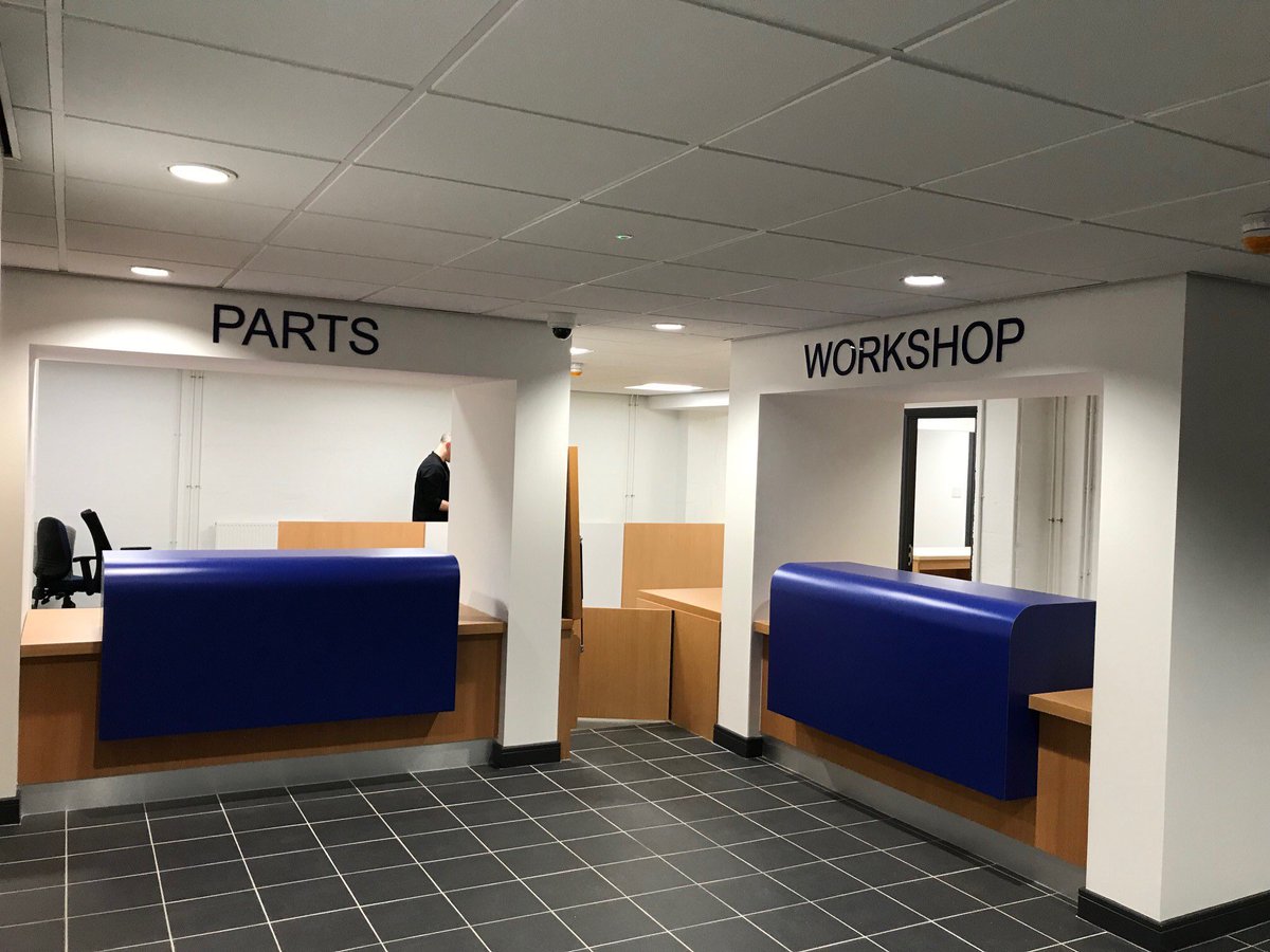 spatialgardner's tweet image. First phase of our fit out for Imperial Commercials handed over