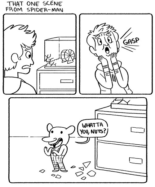 this comic i made about the worst scene in super hero movie history is the only thing worth saving from my tumblr. 