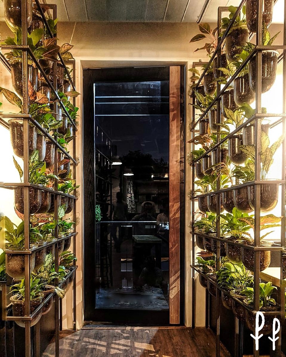 Now that's an inviting #entrance passage, isn't it? 😍 #greendecor @miacucinaindia  by #PlantPeople 💚
#MiaCucina #entrancedecor #entrances #grandentrance #plantsofinstagram #jungalowstyle #greendesign #biophilia #biophilicdesign #biophilic #mumbai #restaurantinterior #interiors