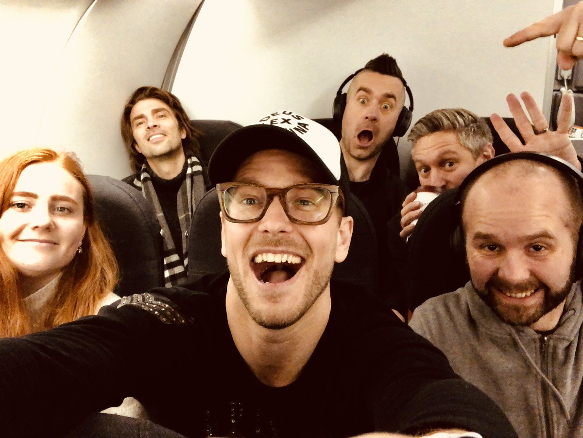 RPJBand's tweet photo. We are on our way! Get ready @NetAppInsight #Barcelona #BIGROCKSHOW #RPJBand https://t.co/4uf4GxjGKV
