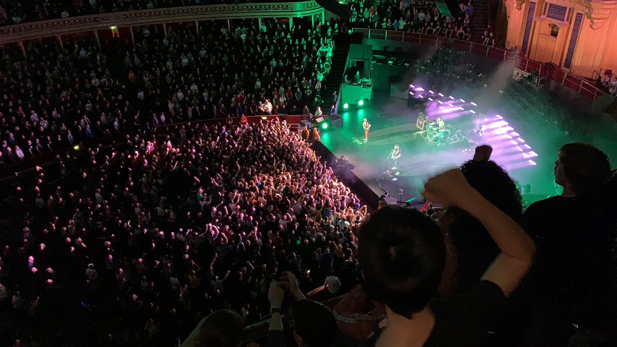 blackholes's tweet photo. that was an amazing show!!!! @museband smashed it as always and the new tracks live are ace! #muselive #MuseRAH https://t.co/KkuGhxnlqQ