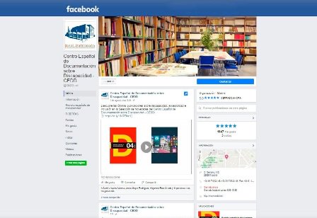 Imagen de la portada de la página del CEDD en Facebook