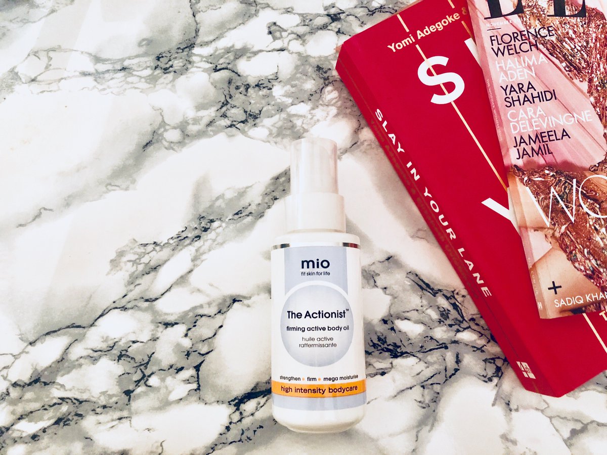 Actionist Firming Active Body Oil from Mio Skincare is a powerful, multi-purpose treatment that locks in moisture, enhances resilience and alleviates the appearance of scars and stretch marks 🙌

Shop through the link below 
bit.ly/mioactionist