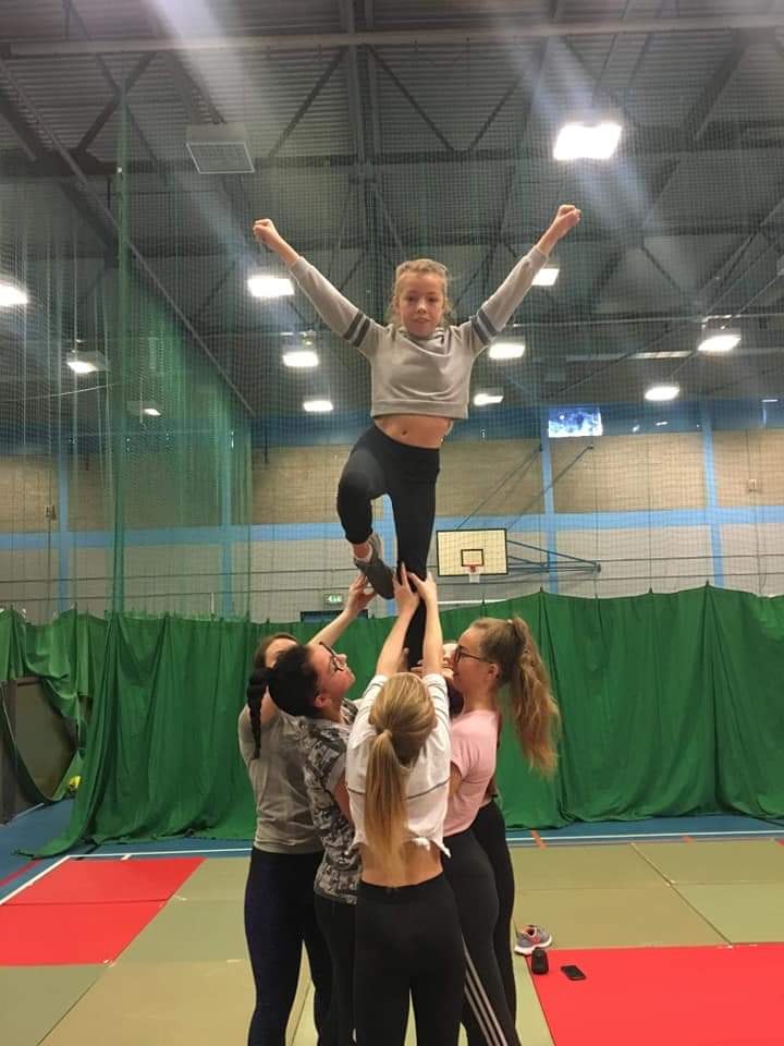 Better_NI's tweet photo. Come and join in on the fun. Learn to Cheerlead @ Avoniel Leisure Centre this Saturday with Resilience Cheerleading. £4 per session from 11.00-12.00 https://t.co/rbqAp81qCu