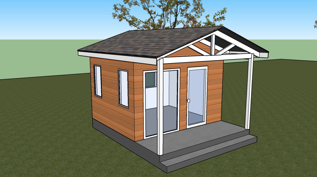 CModulars's tweet image. Check out the 120 Sqft #Backyard #Office #ADU @ #California #Modulars californiamodulars.com/retreat/