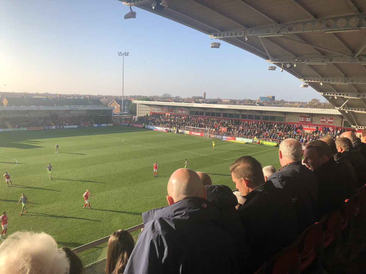 FTFCCommercial's tweet photo. π―| Match Day Sponsorship packages remaining for selected home games 18/19 season from just Β£350 plus vat. Match, Ball and Programme packages available.
Contact us 01253 775080 option 2 to book your game!
#OnwardTogether #vipdayout #b2b https://t.co/JlNxdm07SO