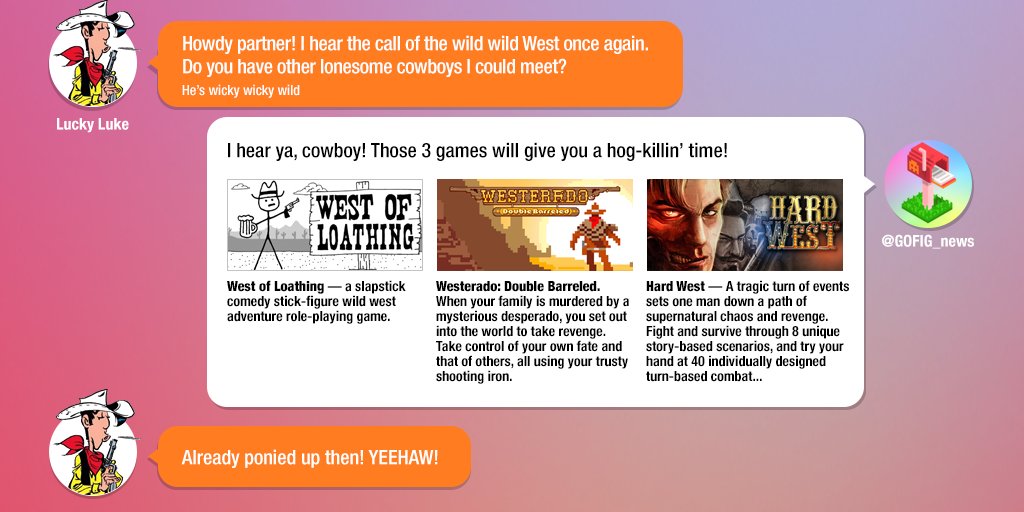 laurabutwhy's tweet photo. 📬 Readers' Letters: 🤠Red Dev Redemption!

⭐#WestOfLoathing, @asym
https://t.co/mgTfOt8np0

⭐#Westerado, @OstrichBanditos @adultswimgames
https://t.co/5ECh2guCOG

⭐#HardWest, @CFGmain @GoodShepherdEnt
https://t.co/tSgqSPUcrc

#GOFIGletters #indiegames #indiedev #IndieGameDev https://t.co/V6t7Kon37I