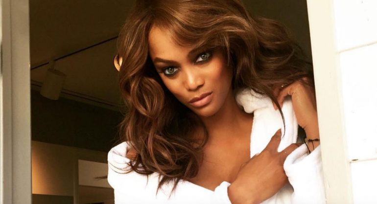 Happy bday Tyra Banks! ¿Cómo luce la top model sin maquillaje?  