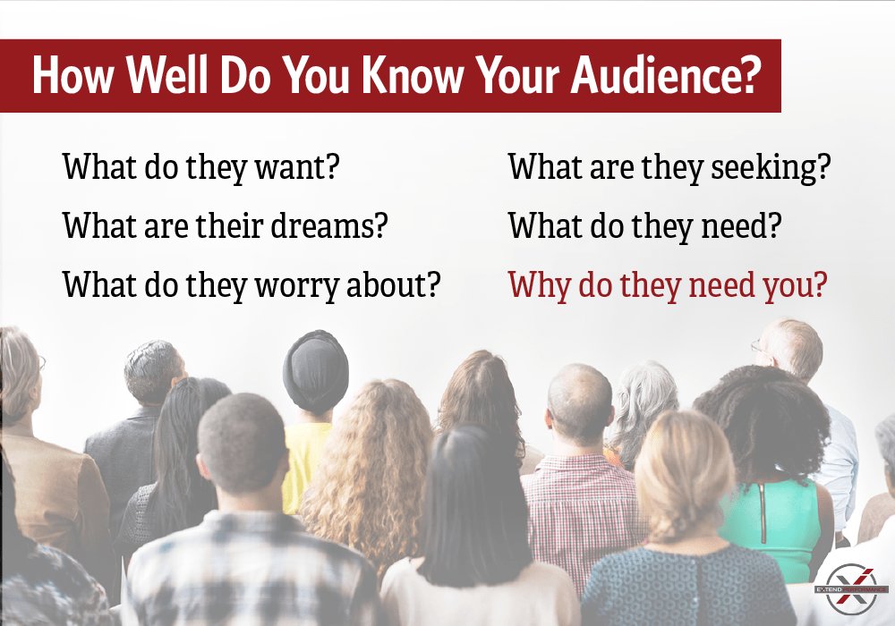 EXTEND_PERFORMA's tweet image. How well do you know your #audience? extendperformance.com/content-that-f… #autoed