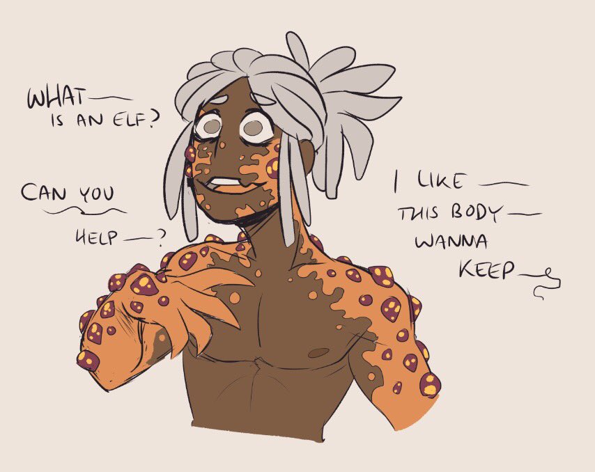 gpstrikes's tweet photo. A very gross mushroom boy https://t.co/RWfh60fAtR