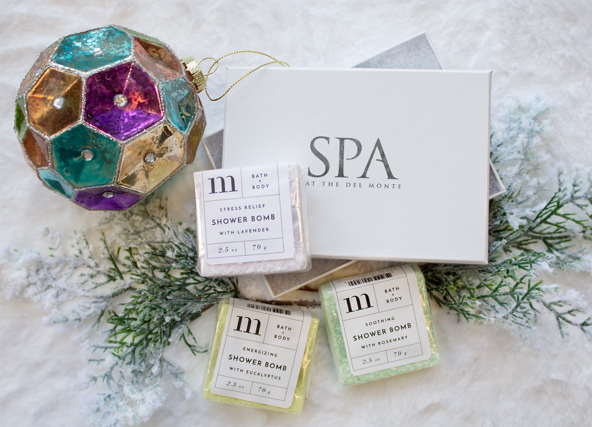 DelMonteSpa's tweet image. Now available... Aromatherapy Shower Bombs by Mixture! Each color holds a different scent for when you need to wash the day away! 💦🌟 
.
.
#madebymixture #aromatherapy #showerbombs #stockingstuffers #giftingmadeeasy #relaxation #lavender #eucalyptus #rosemary #selflove