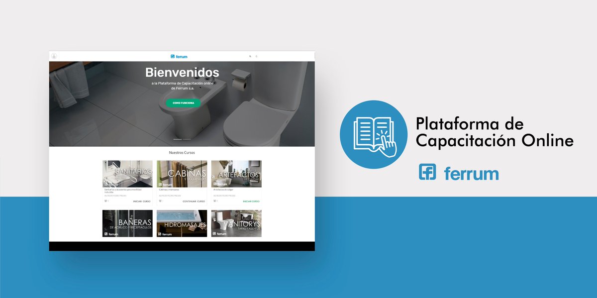ferrum_sa's tweet photo. Te presentamos la nueva plataforma de capacitación online de Ferrum. Es una nueva herramienta para nuestros clientes, centros de formación profesionales e instaladores. Registrate e iniciá el curso > https://t.co/4RSpOnjrVj
 #cursos #capacitacion #ferrumsa #new #lanzamiento https://t.co/1Ed5wVanSM
