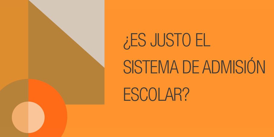 justiciaeduc's tweet photo. ¿ES JUSTO El SISTEMA DE ADMISIÓN ESCOLAR? (breve hilo)

El sistema está diseñado para favorecerlo. Es común que algunos estudiantes no queden en sus primeras preferencias cuando los cupos son insuficientes para todos los interesados. https://t.co/6NrUsAMSuJ