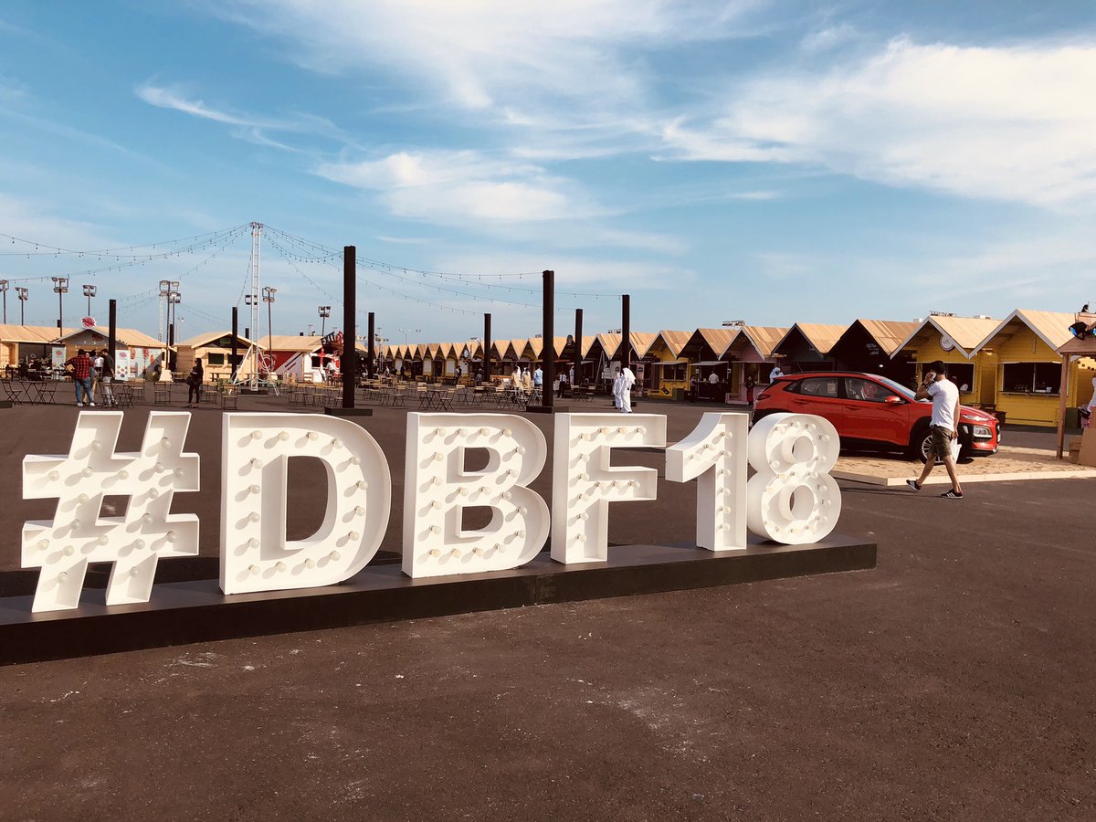 ILQLive's tweet photo. #DBF18 is open today until this Saturday!l from 12pm - 12am! Visit Katara - St.Regis side and enjoy BURGERS! 🍔  It smells amazing here! https://t.co/P4VOJ2UuaN