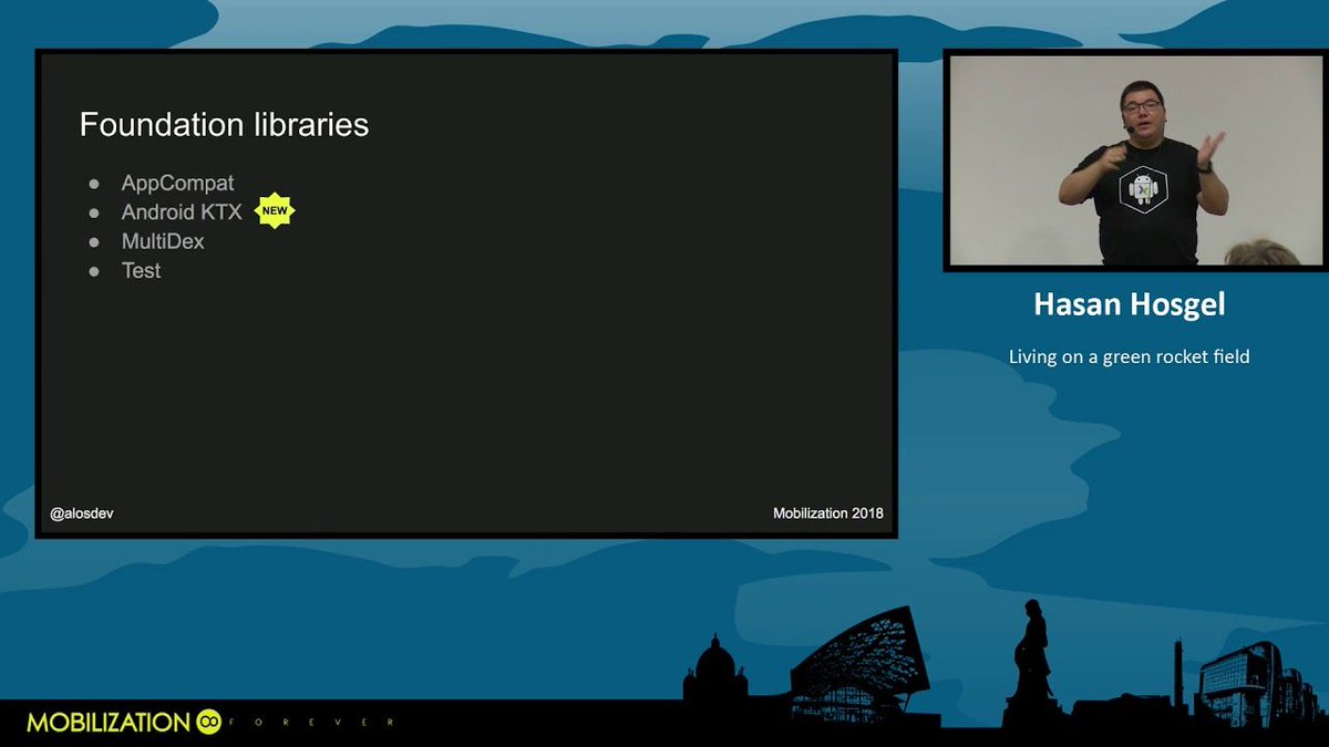 mobilizationpl's tweet image. Let&apos;s check what&apos;s exciting in Android Jetpack and see &quot;Living on a green rocket field&quot; by @alosdev buff.ly/2Ubl2gl #mobilization8