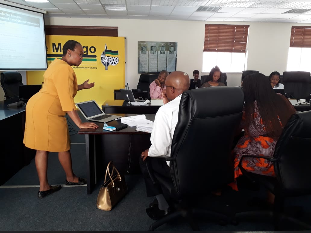 DrGwenR's tweet photo. Deployed by the ANC to deliver the best services to our people. We strive for excellence and quality service delivery at all times #EndOfTermReport https://t.co/Gw2vCMM45V